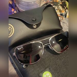 Ray-Ban Silver Frame Sunglasses